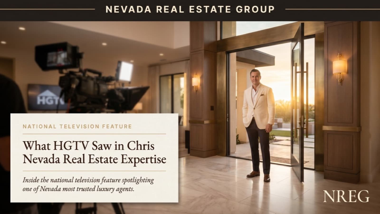 What HGTV Saw in Chris Nevada's Real Estate Expertise