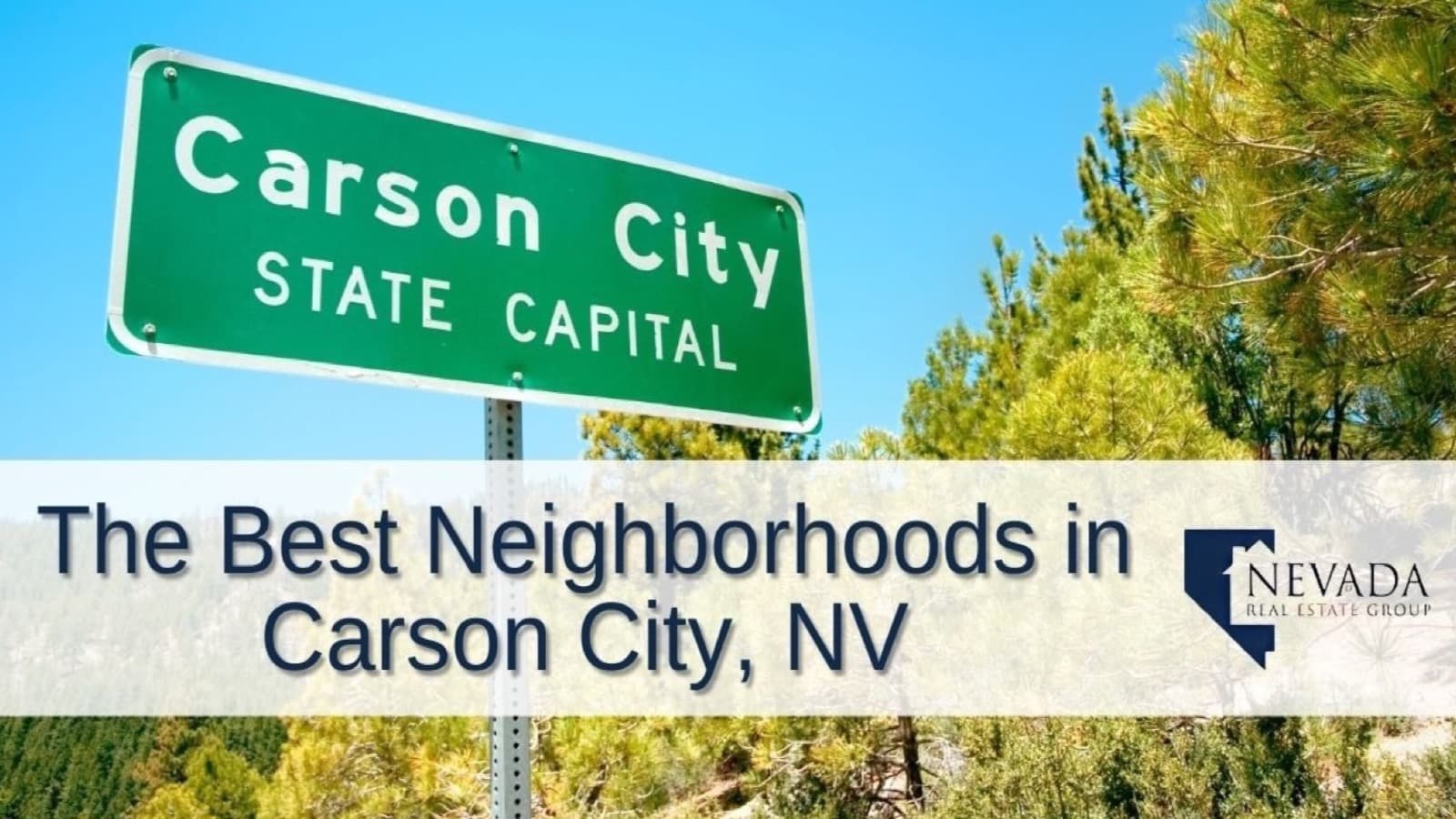 Carson City Nevada neighborhood aerial view with Sierra Nevada mountains in the background — top 10 neighborhoods guide 2026