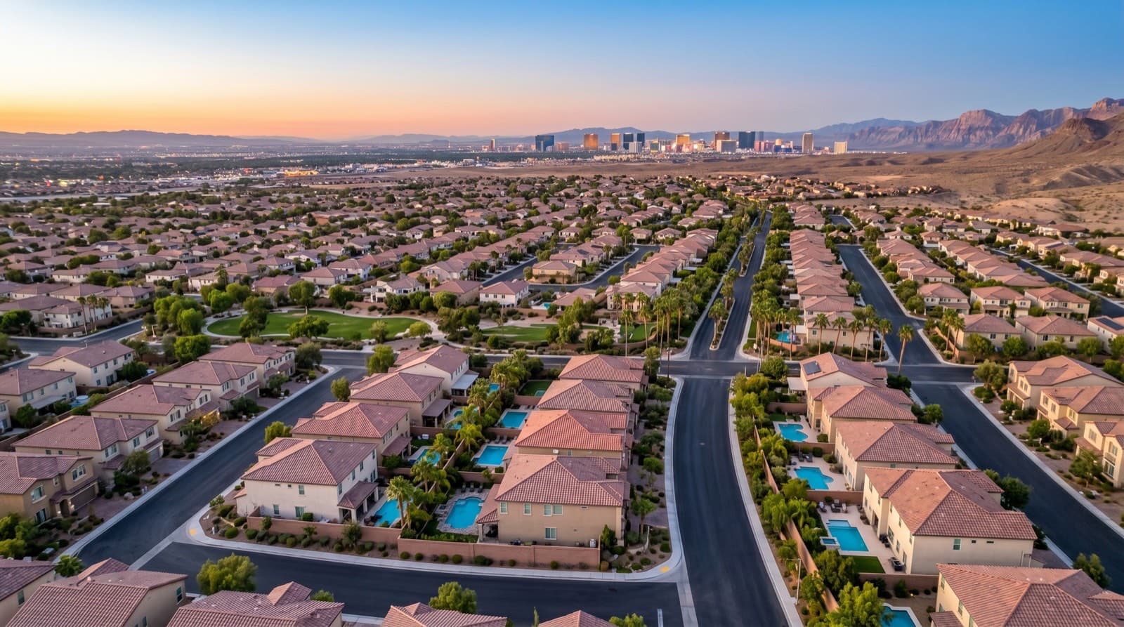 North Las Vegas Skye Canyon neighborhood — establishing Nevada residency