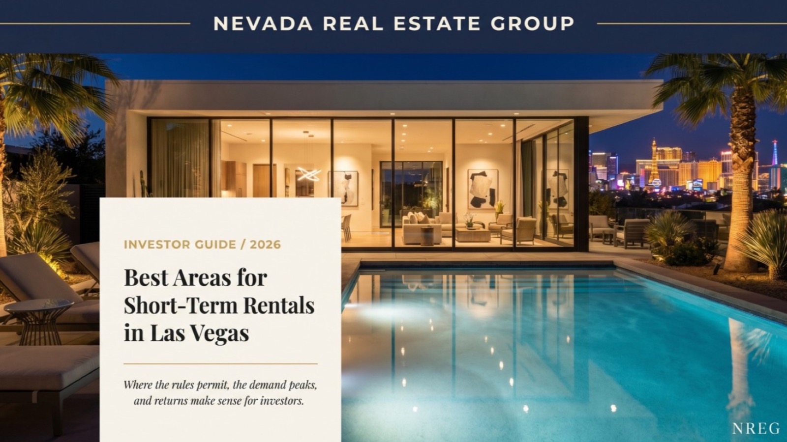 Best Las Vegas neighborhoods for short-term and long-term rental property investors in 2026