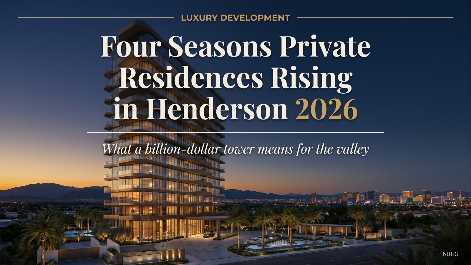 Guard-gated neighborhood streetscape in Henderson, where Tuscany offers affordable gated entry