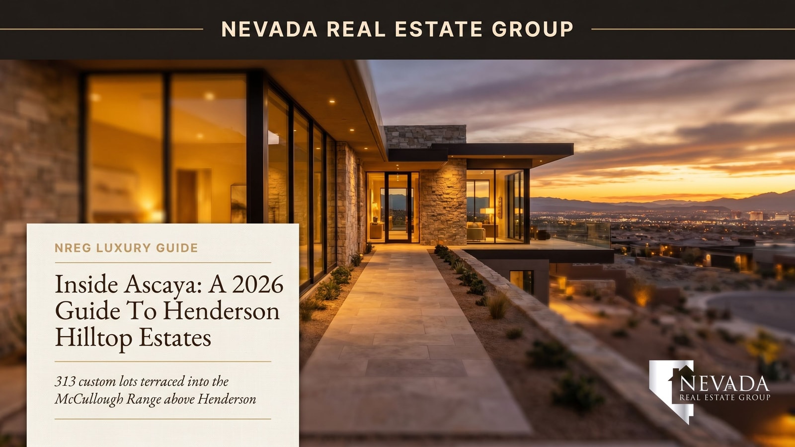 Ascaya Henderson hilltop estate ultra-luxury custom build comparison