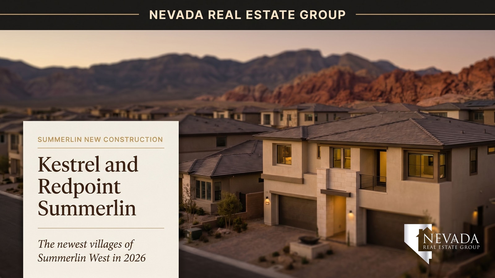 New-construction Summerlin Las Vegas village homes, where builder incentives can offset the premium