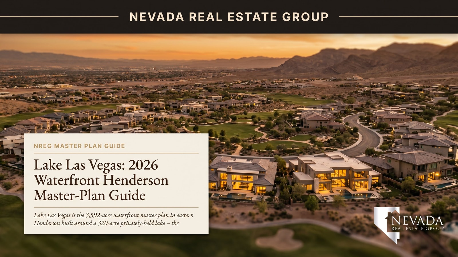 Lake Las Vegas waterfront luxury community Henderson — choosing a luxury community 2026