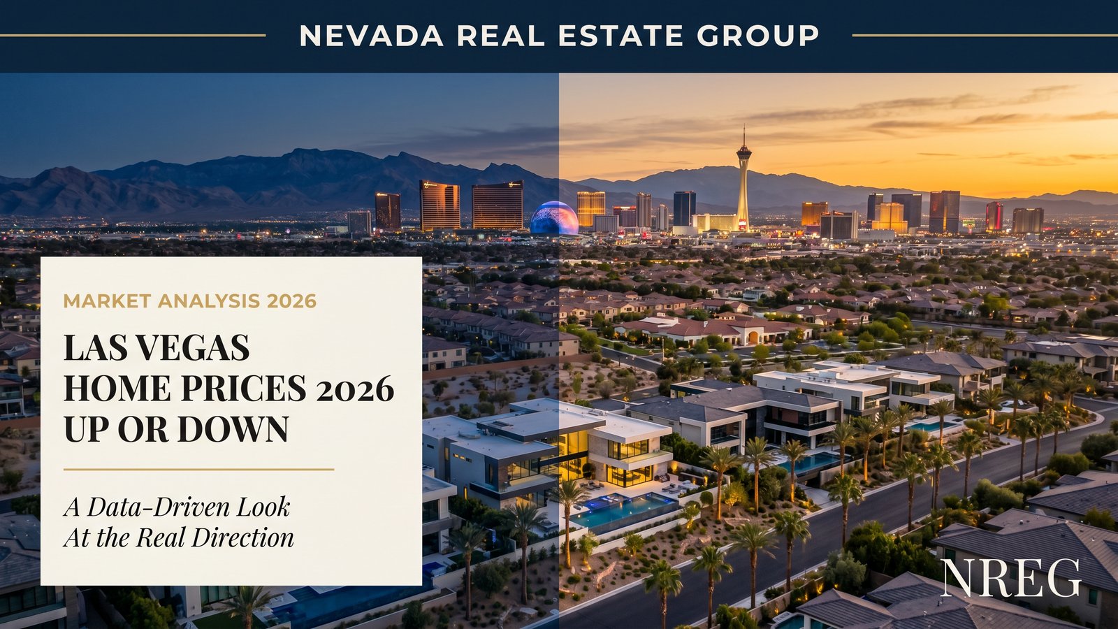 Las Vegas home prices 2026 single-family neighborhood pricing forecast chart with sold signs