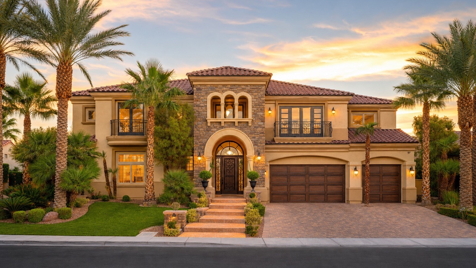 Summerlin community with Red Rock Canyon views -- Summerlin premium neighborhoods worth it 2026