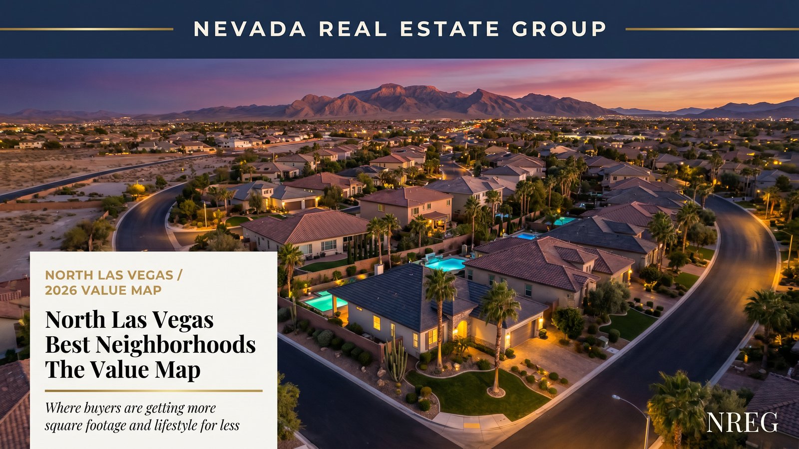 North Las Vegas best neighborhoods for buyers single-family homes and parks